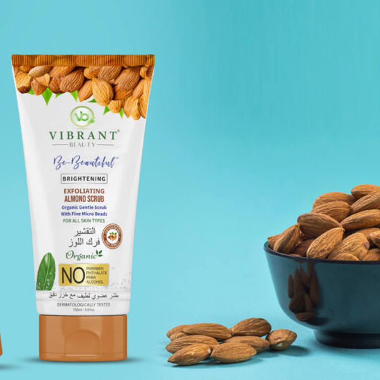 Almond Scrub Vibrant Beauty