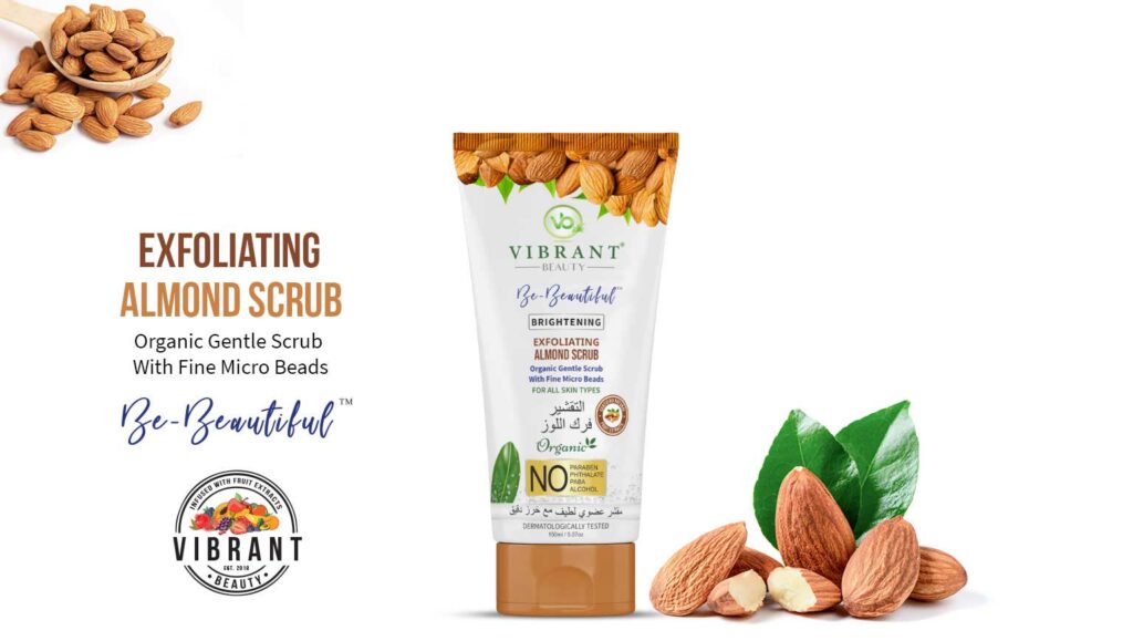 Almond Scrub Vibrant Beauty