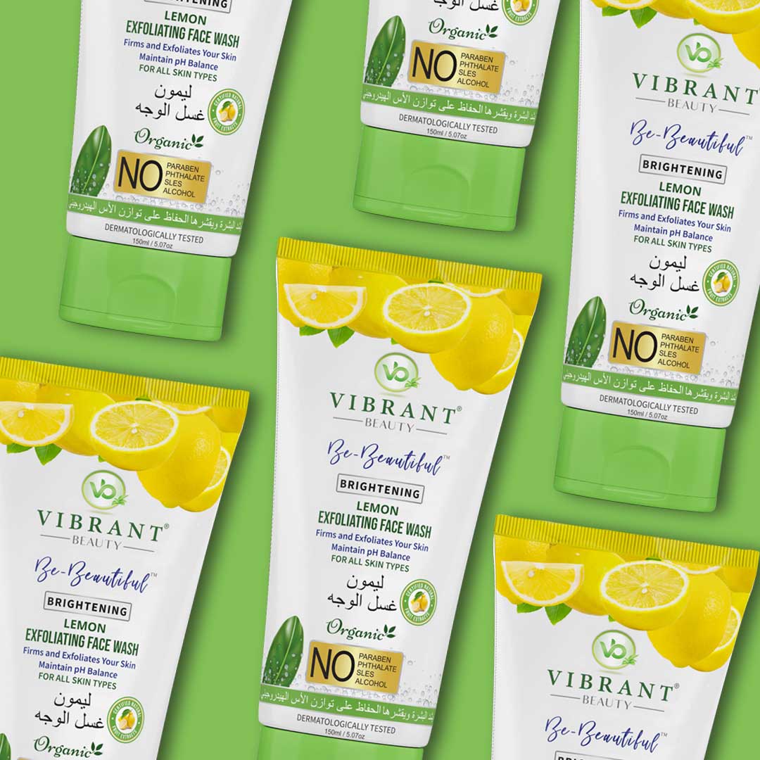 Lemon Face Wash Vibrant Beauty